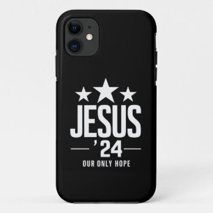 Jesus Christus 2024 Präsident USA Wahl Politik Case-Mate iPhone Hülle