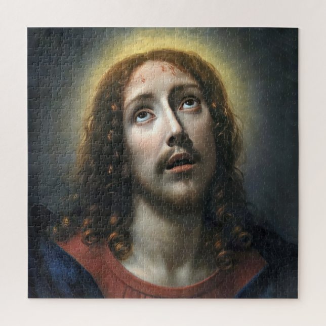 Jesus Christus Agony im Garten Gethsemane Puzzle (Vertikal)