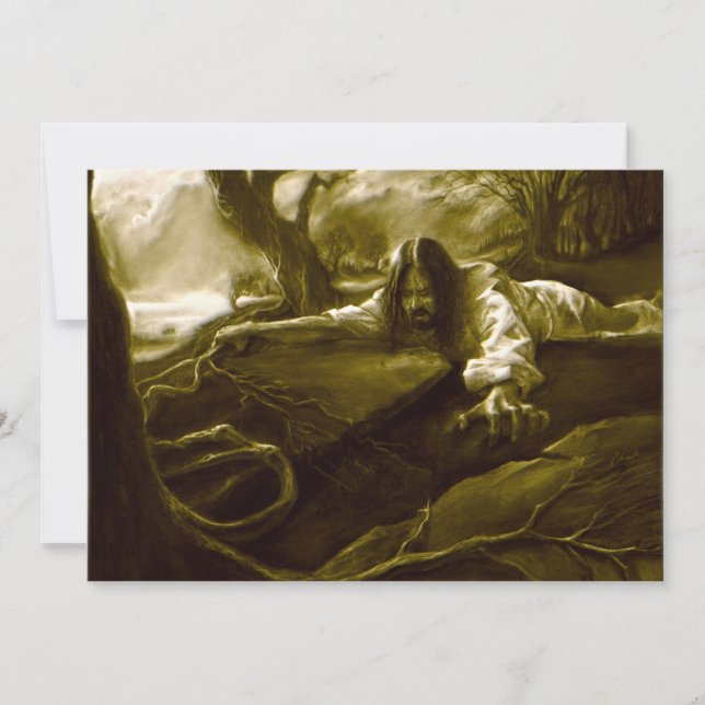 Jesus Christus Agony im Garten von Gethsemane (Vorderseite)