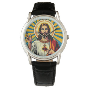 Jesus Christus Armbanduhr