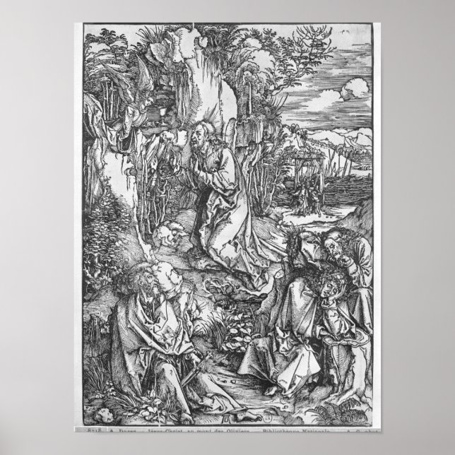 Jesus Christus auf dem Berg der Leben Poster (Vorne)