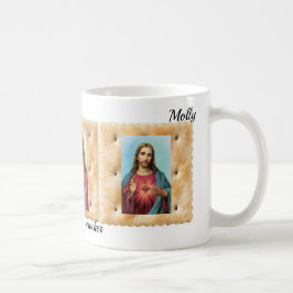 Jesus Christus auf einem Soda Cracker Cup Kaffee T Kaffeetasse