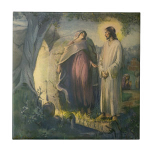 Jesus Christus auferstanden von dem Grab von ML Gr Fliese