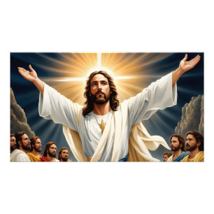Jesus Christus Auferstehung Fotodruck