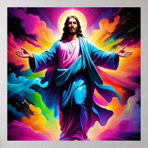Jesus Christus Auferstehung Poster