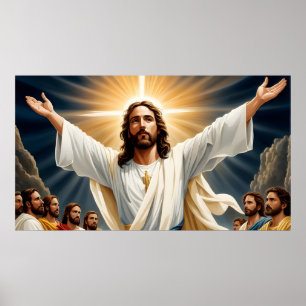Jesus Christus Auferstehung Poster