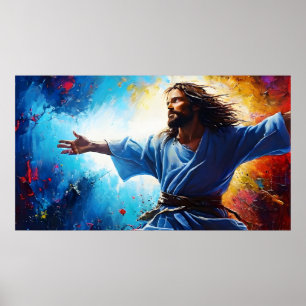 Jesus Christus Auferstehung Poster