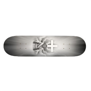 Jesus Christus-Auferstehungs-Kreuz-Entwurf Skateboard