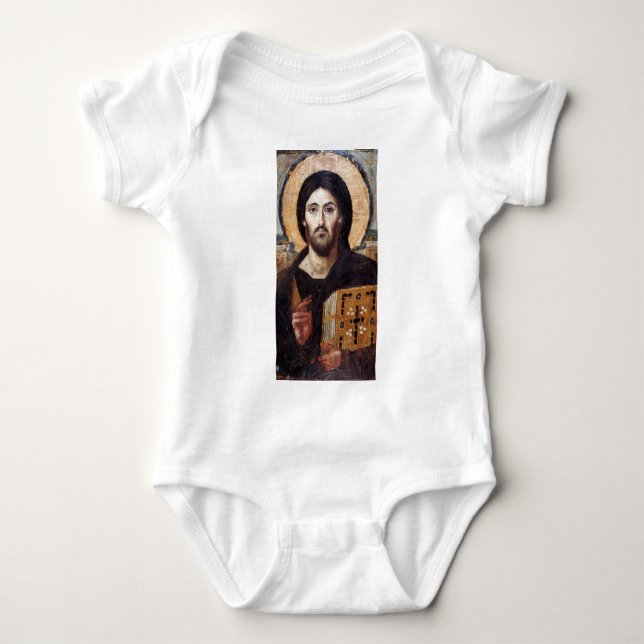 Jesus Christus Baby Strampler (Vorderseite)