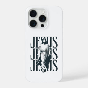 Jesus Christus beim Gehen iPhone 15 Pro Hülle