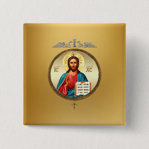 Jesus Christus Button