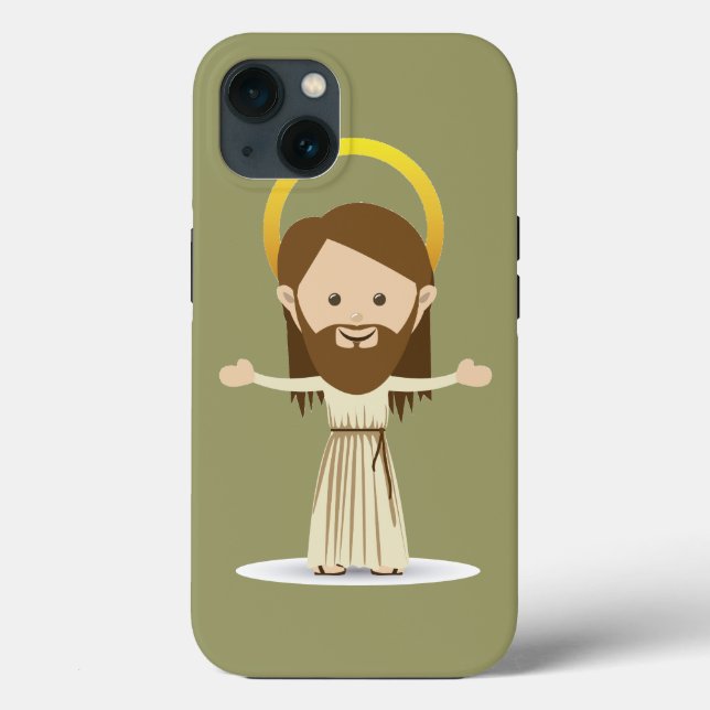 Jesus Christus Case-Mate iPhone Hülle (Rückseite)