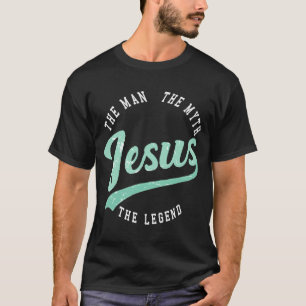 Jesus Christus Christliche Kalligrafie Der Glaube T-Shirt