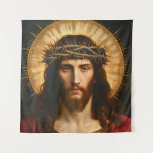 Jesus Christus   Christliche religiöse Kunst Wandteppich