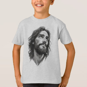 Jesus Christus Christliches Kinder T-Shirt