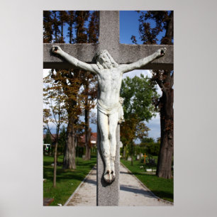 Jesus Christus crucified Poster