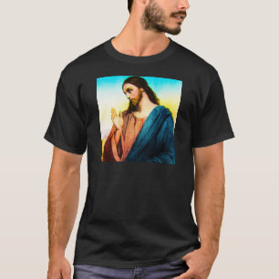 Jesus Christus das Lamm des Gottes Vintag T-Shirt