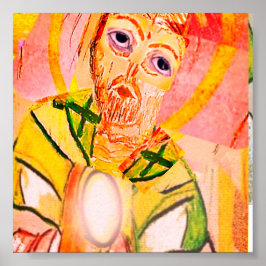 Jesus Christus, das Poster des Hohepriesters