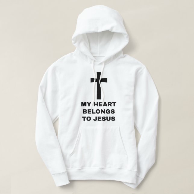 Jesus Christus der Erretter Hoodie (Design vorne)