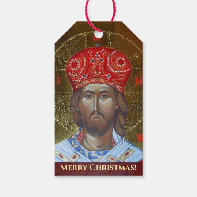 Jesus Christus der ewige Große Priester Geschenkanhänger (Vorderseite)