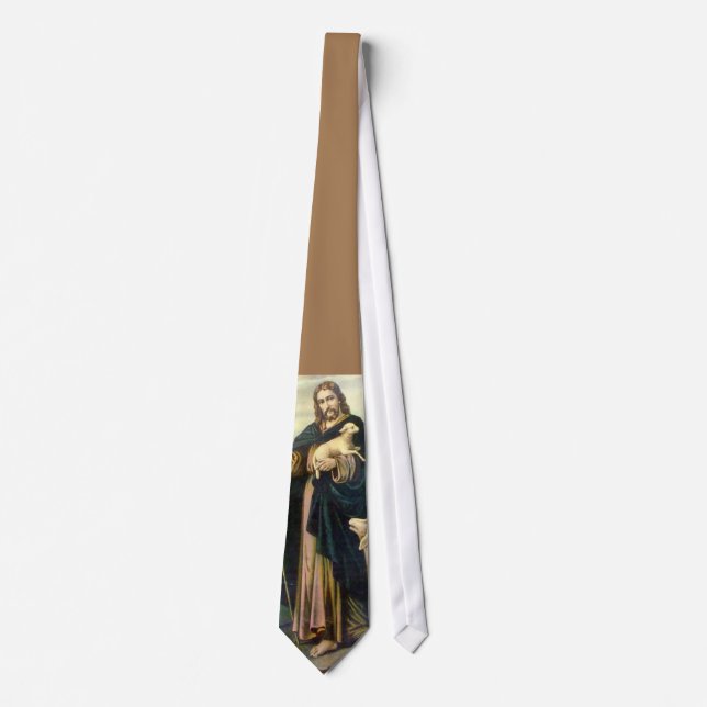 JESUS CHRISTUS, DER GUTE HIRTE KRAWATTE (Vorderseite)