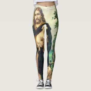 JESUS CHRISTUS DER GUTE HIRTE LEGGINGS