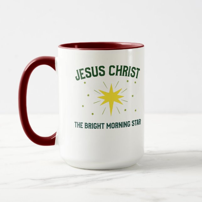 Jesus Christus der helle Morgenstern Tasse (Links)