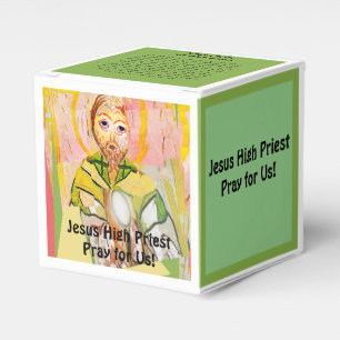 Jesus Christus, der Hohepriester-Gefälligkeitskast Geschenkschachtel