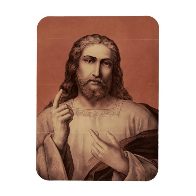 Jesus Christus der Lehrer  Magnet (Vertikal)