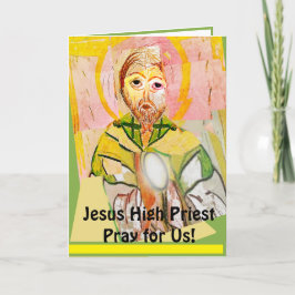 Jesus Christus, die Hohepriester-Karte Karte