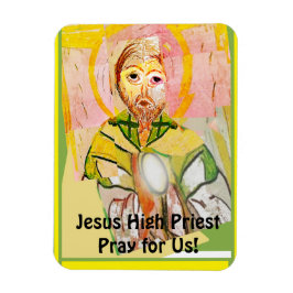 Jesus Christus, die Hohepriester-Karte Magnet