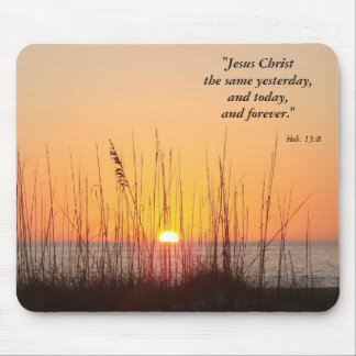 Jesus Christus die selben gestern und t… Mousepad