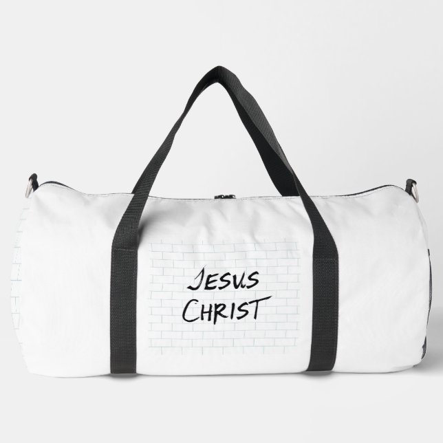 Jesus Christus Duffle Bag (Vorderseite)