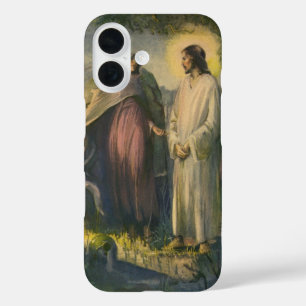 Jesus Christus durch das Grab von ML Greer erwisch iPhone 16 Hülle