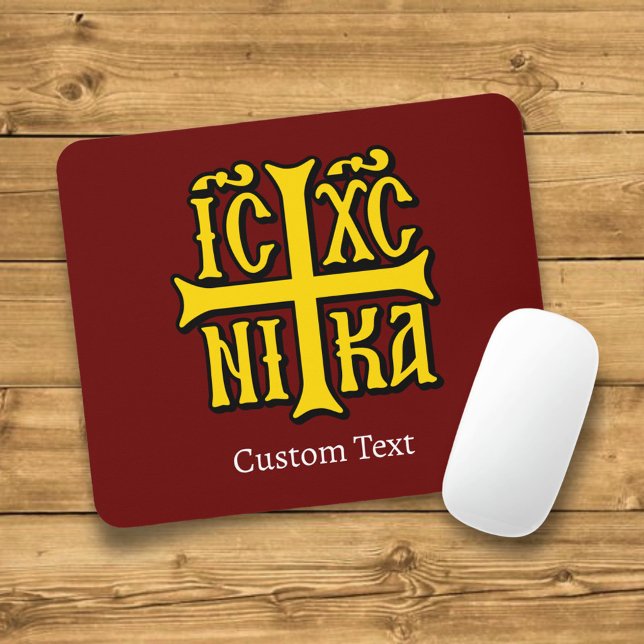 Jesus Christus erobert Emblem Mousepad (Von Creator hochgeladen)