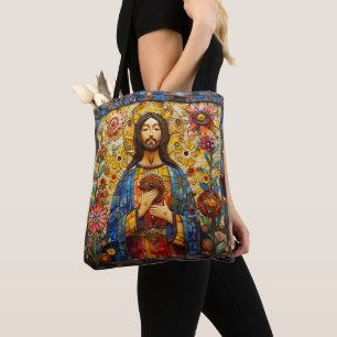 Jesus Christus farbenfrohe Mosaike