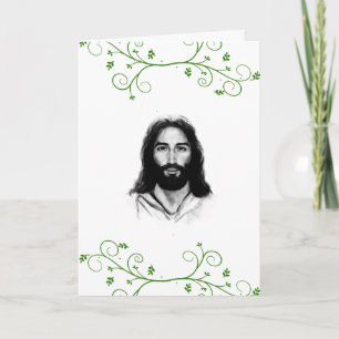 Jesus Christus Feiertagskarte