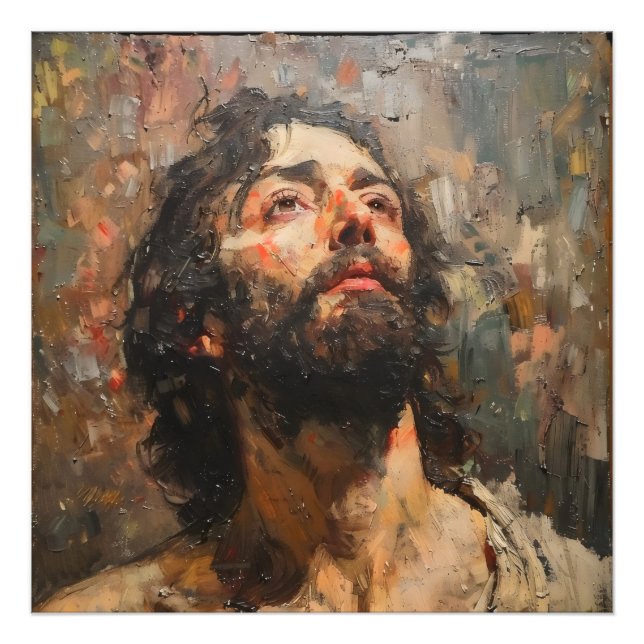 Jesus Christus Fotodruck (Vorne)