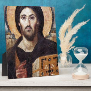 Jesus Christus Fotoplatte
