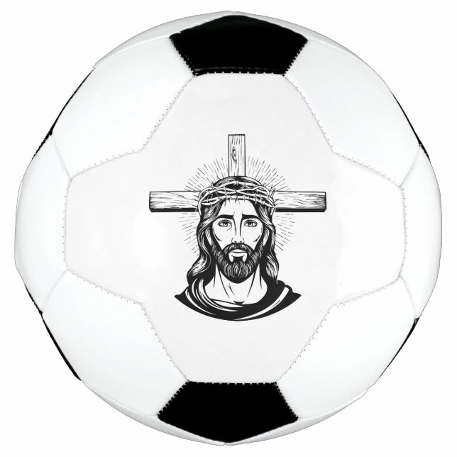Jesus Christus Fußball (Vorderseite)