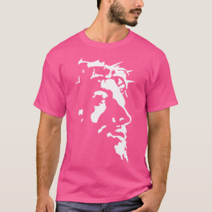 Jesus Christus Gesicht mit Krone Thorns Passion sa T-Shirt