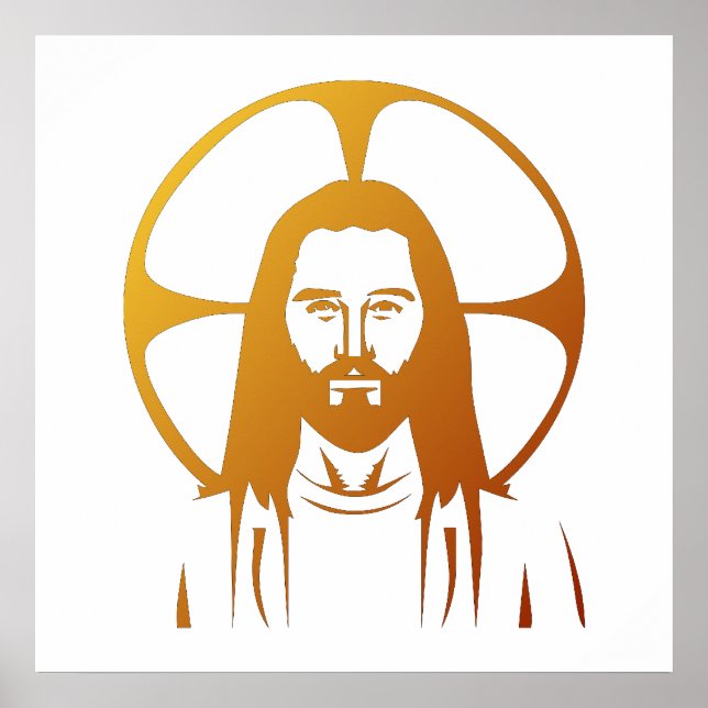 Jesus Christus : Gott segne dich Poster (Vorne)