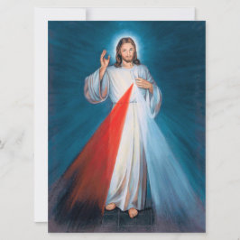 Jesus Christus Göttliche Barmherzigkeit Heiliges H Karte