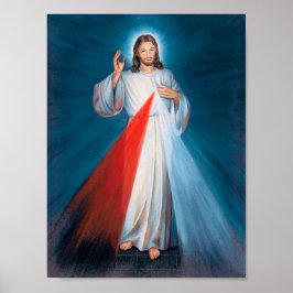 Jesus Christus Göttliche Barmherzigkeit Heiliges H Poster
