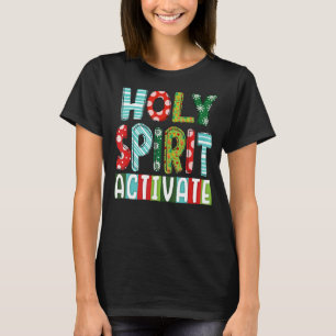 Jesus Christus Heiliger Geist aktiviert Religiöse T-Shirt