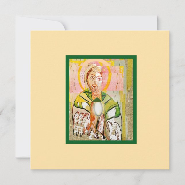 Jesus Christus Hohepriester Karte (Vorderseite)