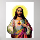 Jesus Christus im Pop Art Style Poster<br><div class="desc">Pop ist Jesus Christus. Pop kulturelle Variation von Jesus im Pop Art Stil als Pop Icon. Schöne Kunst für Jesus-Liebhaber,  lustig christlich,  Kreuzigung,  zeitgenössisch,  Vintag,  Retro,  modern.</div>