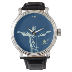 Jesus Christus-Initialen Armbanduhr