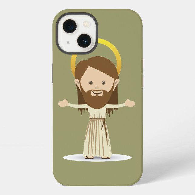 Jesus Christus iPhone Hülle (Rückseite)