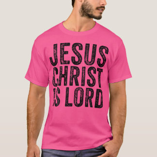 Jesus Christus ist der Christliche Glaube an Gott  T-Shirt